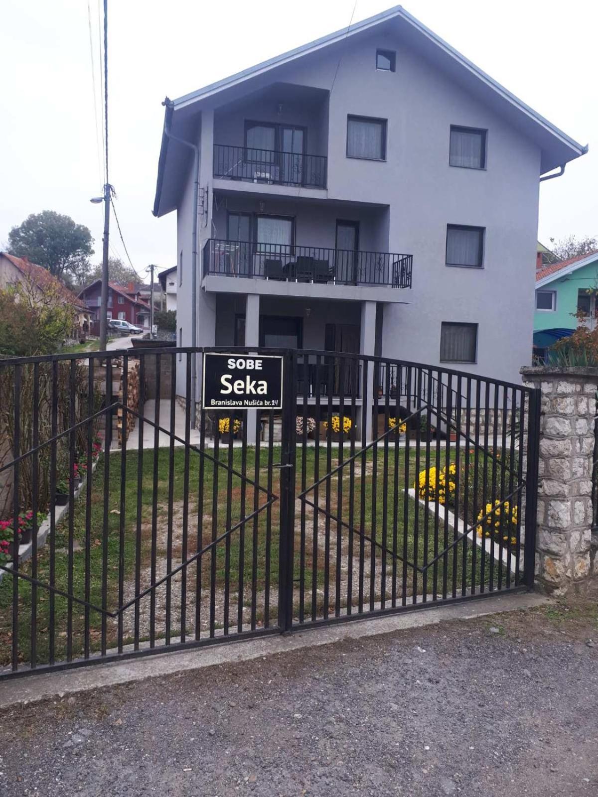 Sobe Seka Hotel Golubac Exterior photo